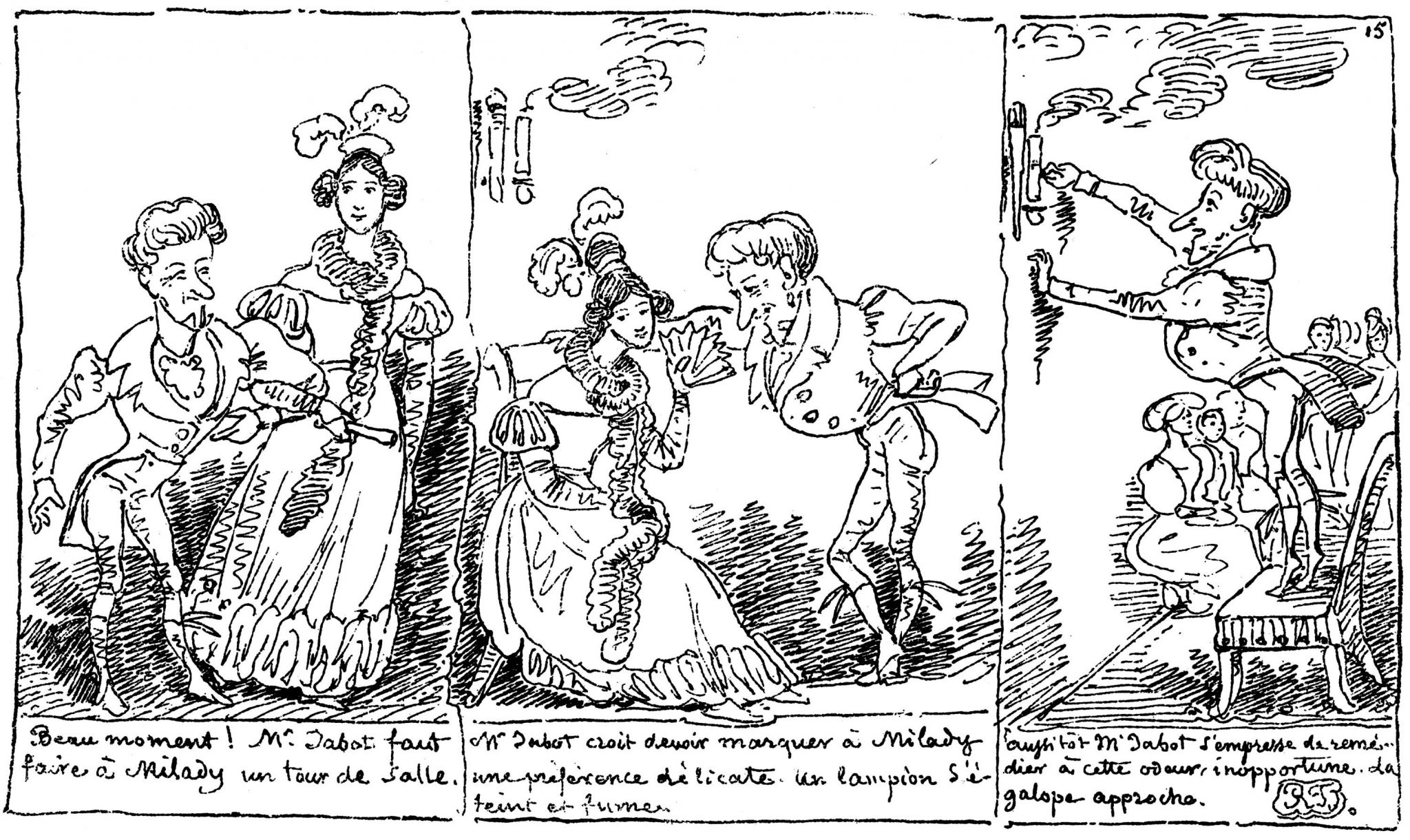 Fragmento de Histoire de M. Jabot, Rodolphe Töpffer